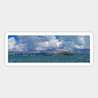 Townsville from Halifax Bay Sticker